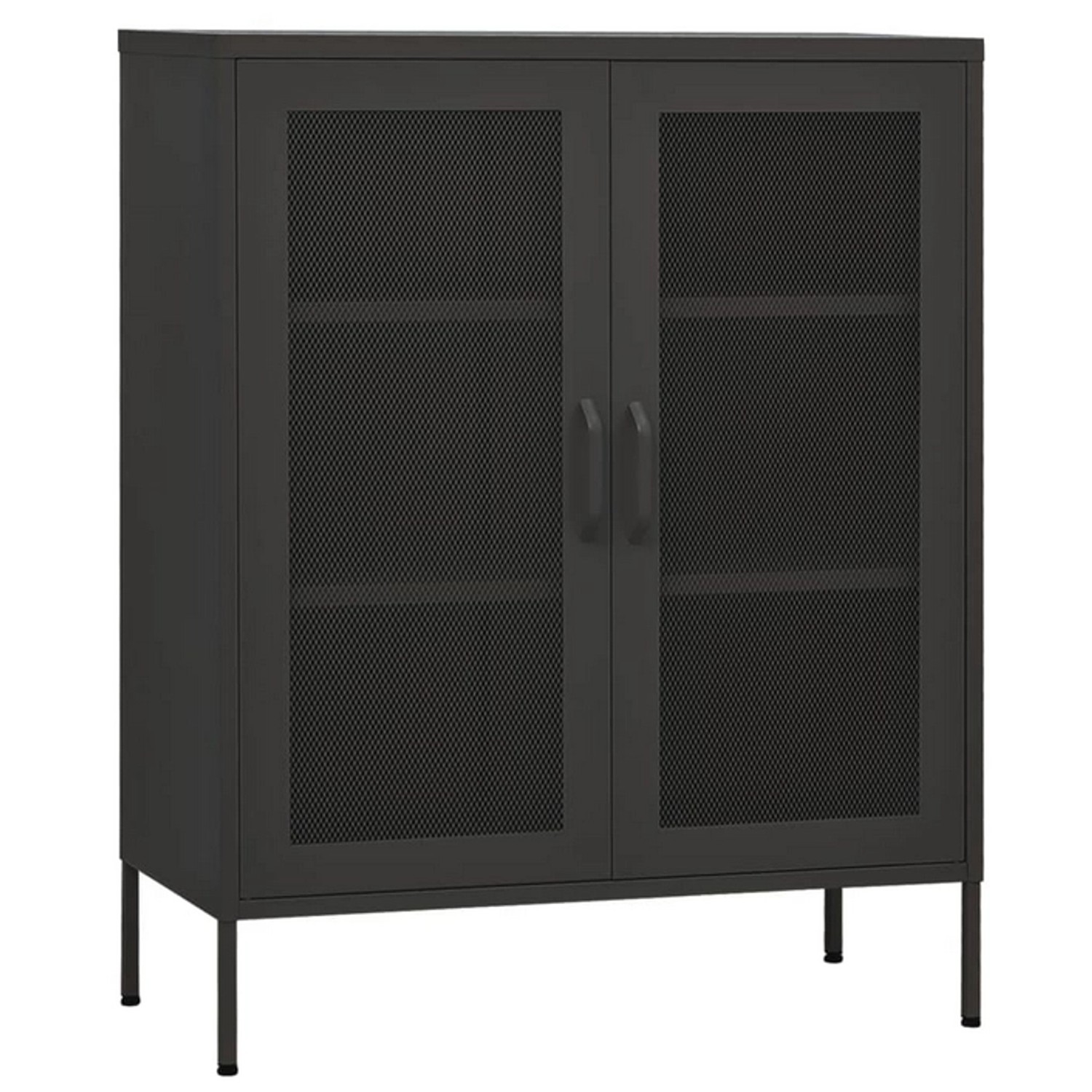 vidaXL Lagerschrank Anthrazit 80x35x101,5 cm Stahl  Modell 4 günstig online kaufen