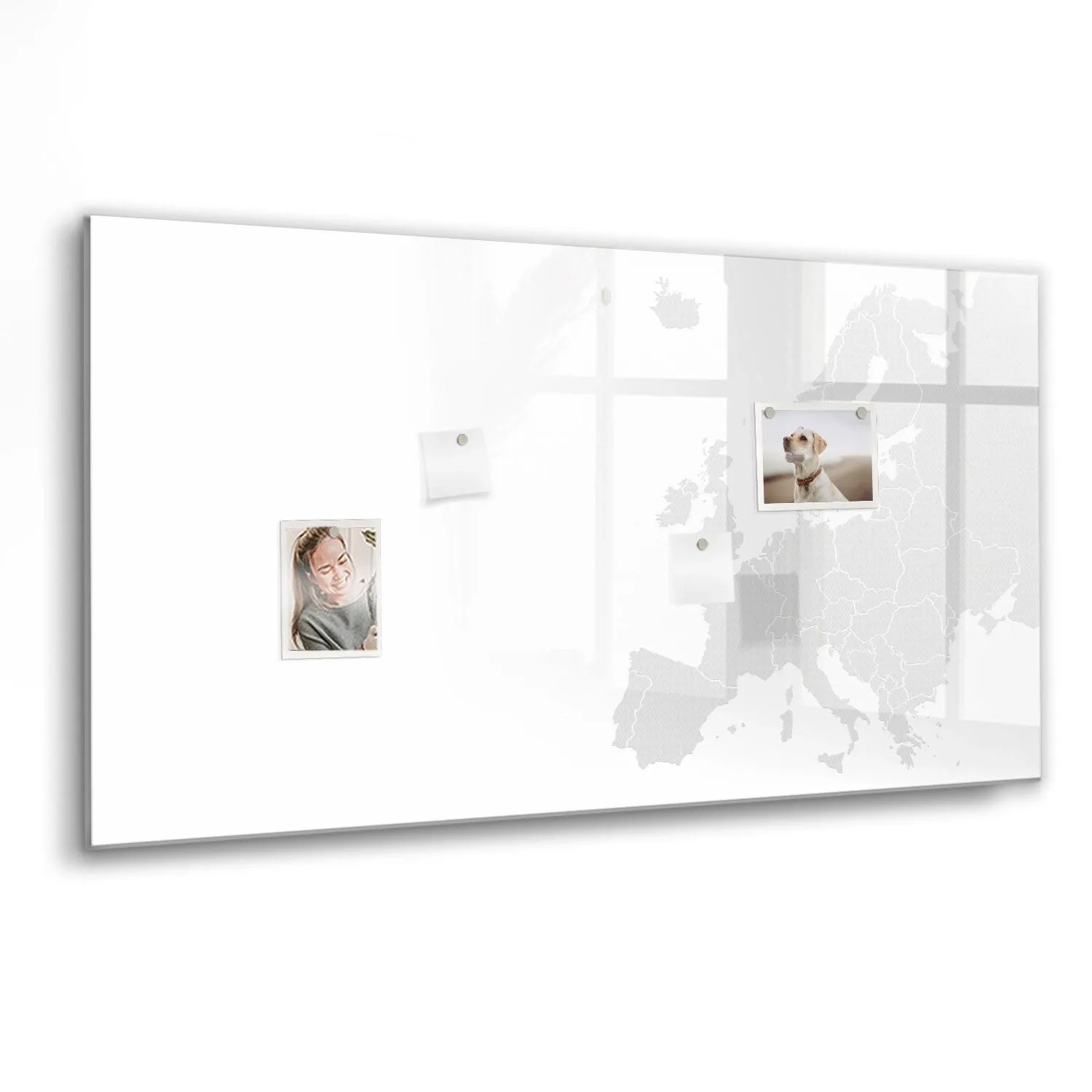 Tulup Glas Magnettafel Karte Von Europa 120x60 cm Magnettafel Zum Beschrift günstig online kaufen