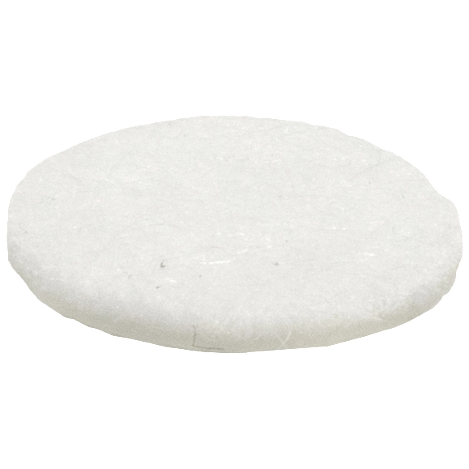 Wagner Softfilz-Pads-Set EH0011 Ø 11 mm x 1 mm Weiß 24-tlg.