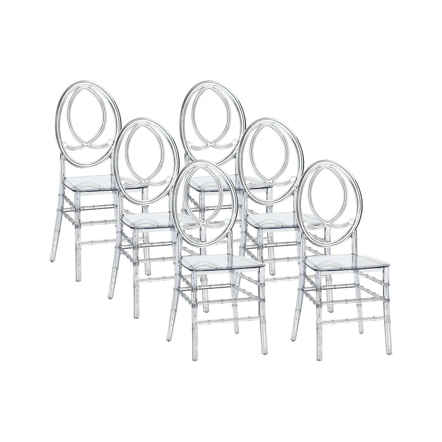 Vente-unique Stuhl Amaline Transparent 38.5 cm