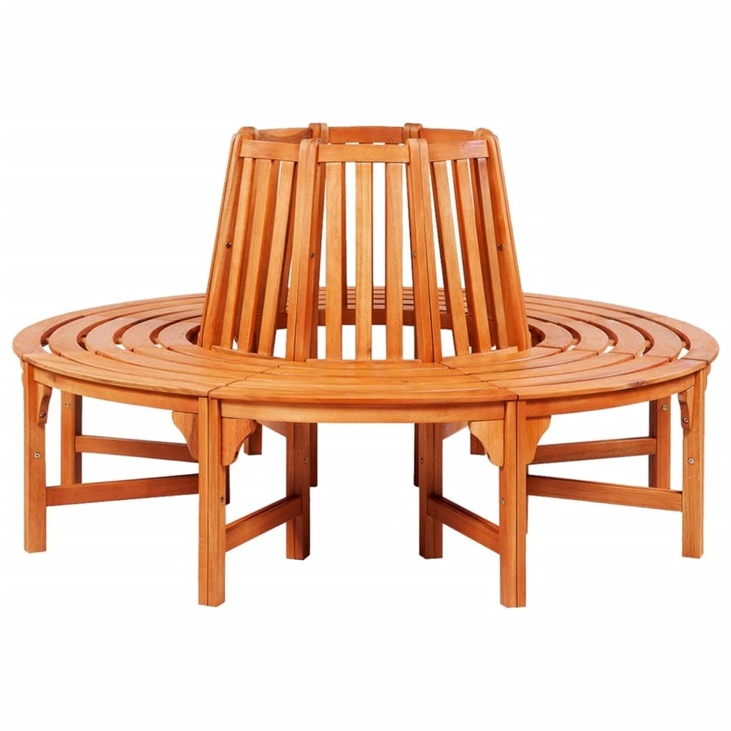 vidaXL Baumbank Ø 160 cm Holz 41777 günstig online kaufen