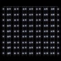 vidaXL LED-Lichtervorhang 3x3m mit 300 kaltweißen LEDs für Weihnachtsdekoration und Partys.