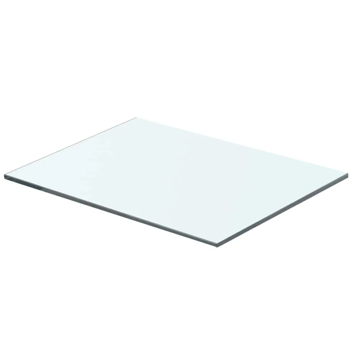 vidaXL Regalboden Glas Transparent 40 cm x 25 cm 243815