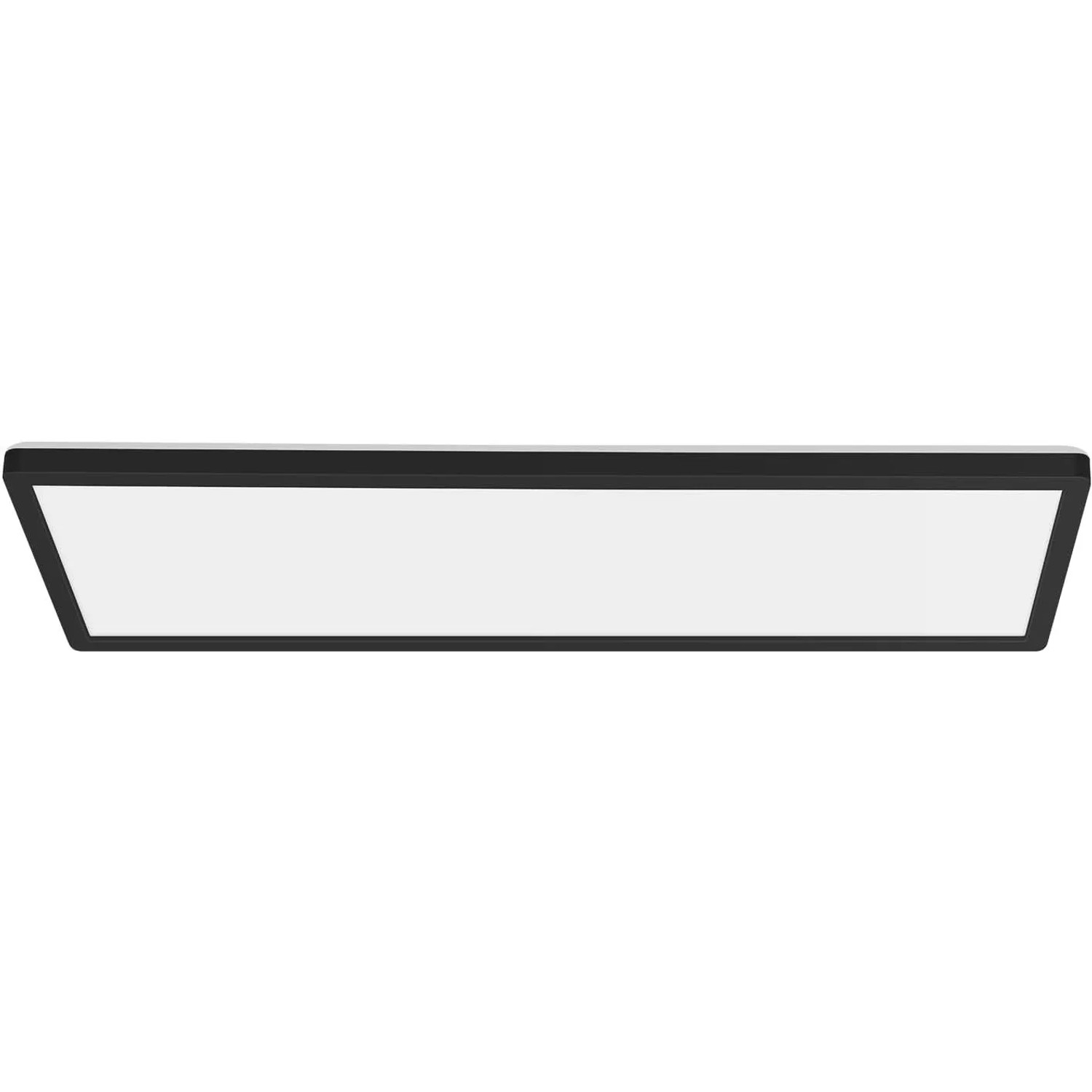 Nettlife Deckenleuchte aus Plastik L 20cm Schwarz