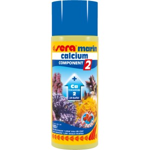 Sera Marin Component 2 Ca pH-Buffer, Salzwasseraufbereiter für Aquarien.