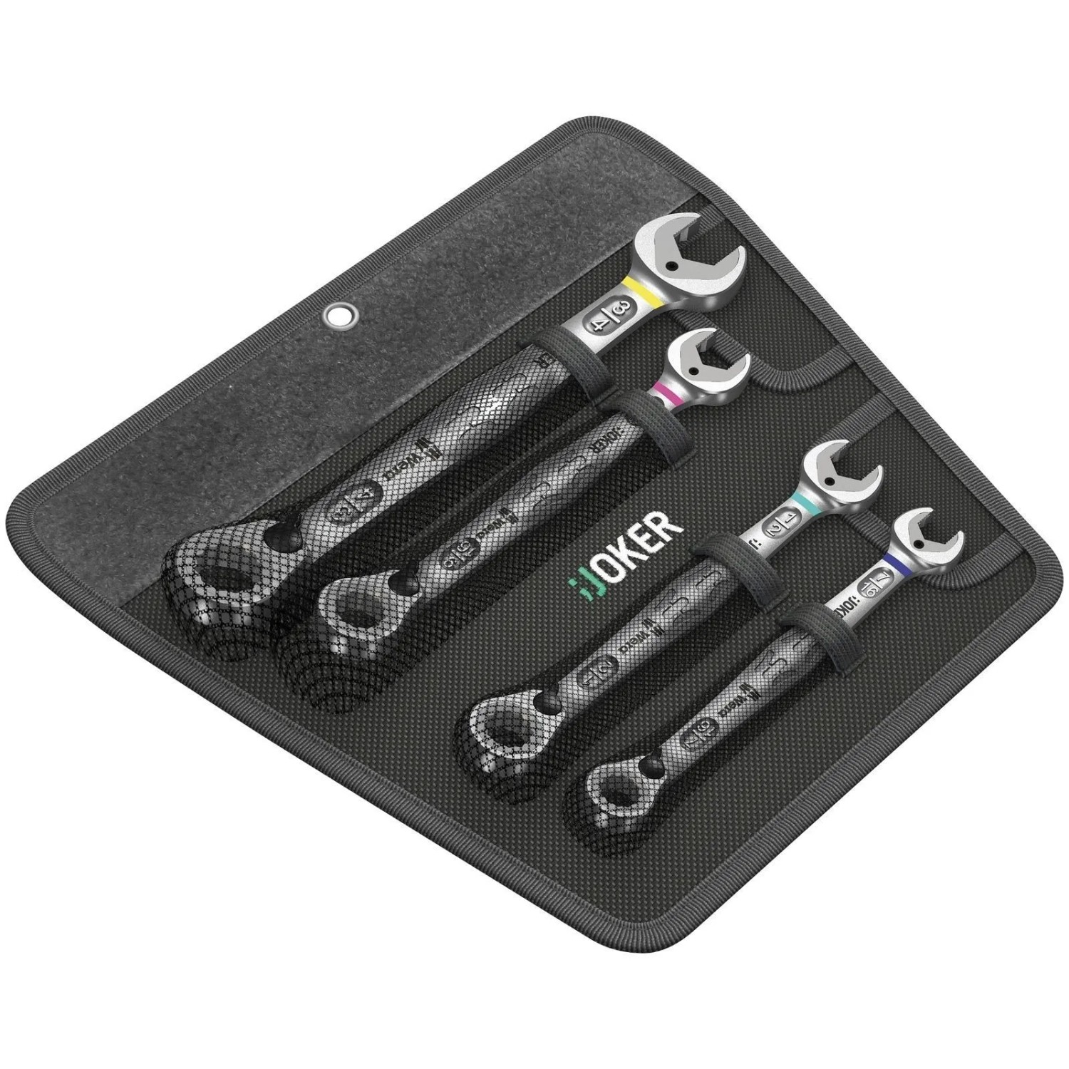 Wera Joker Switch Maul Ringratschenschlüssel Satz Zöllig Umschaltbar 4Tlg  020092
