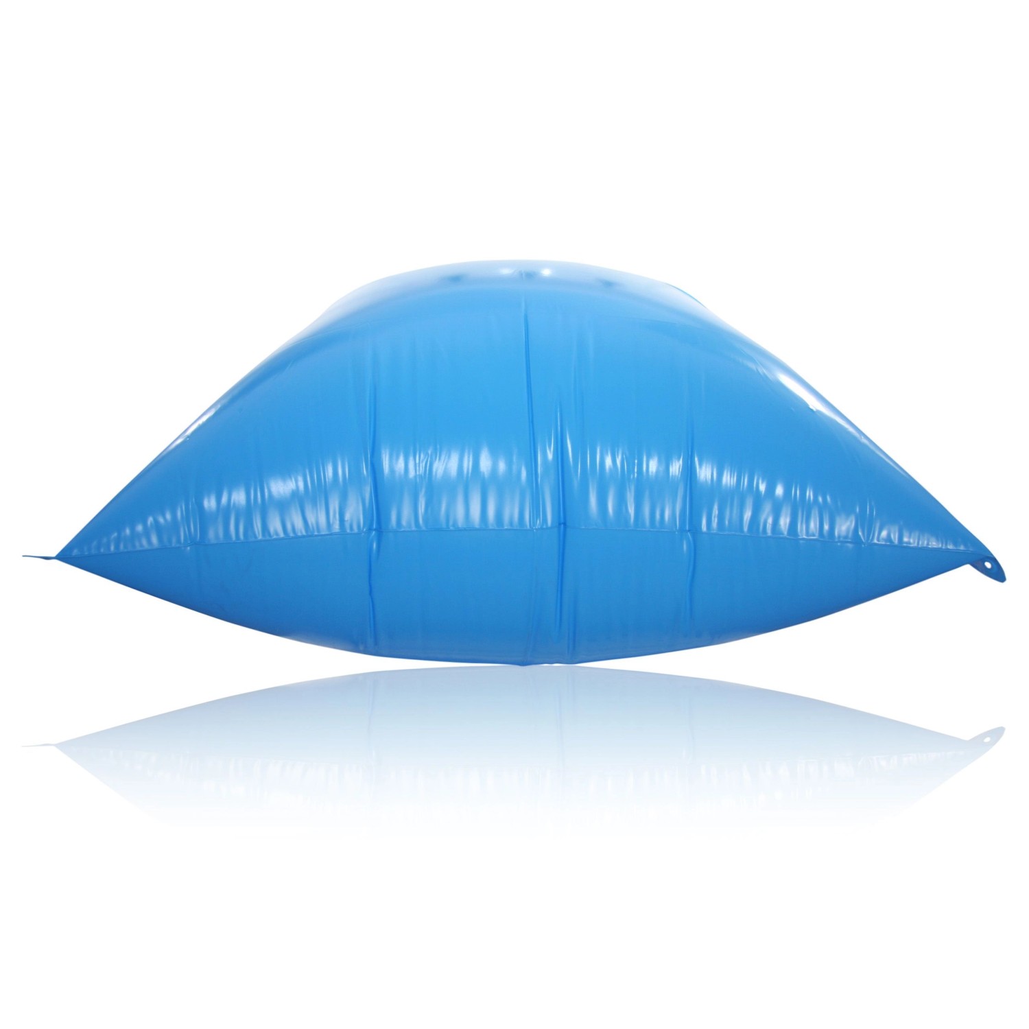 Blaues Höfer Chemie Pool Winter Luftkissen, 122x122x55cm, für Pool Abdeckplanen.