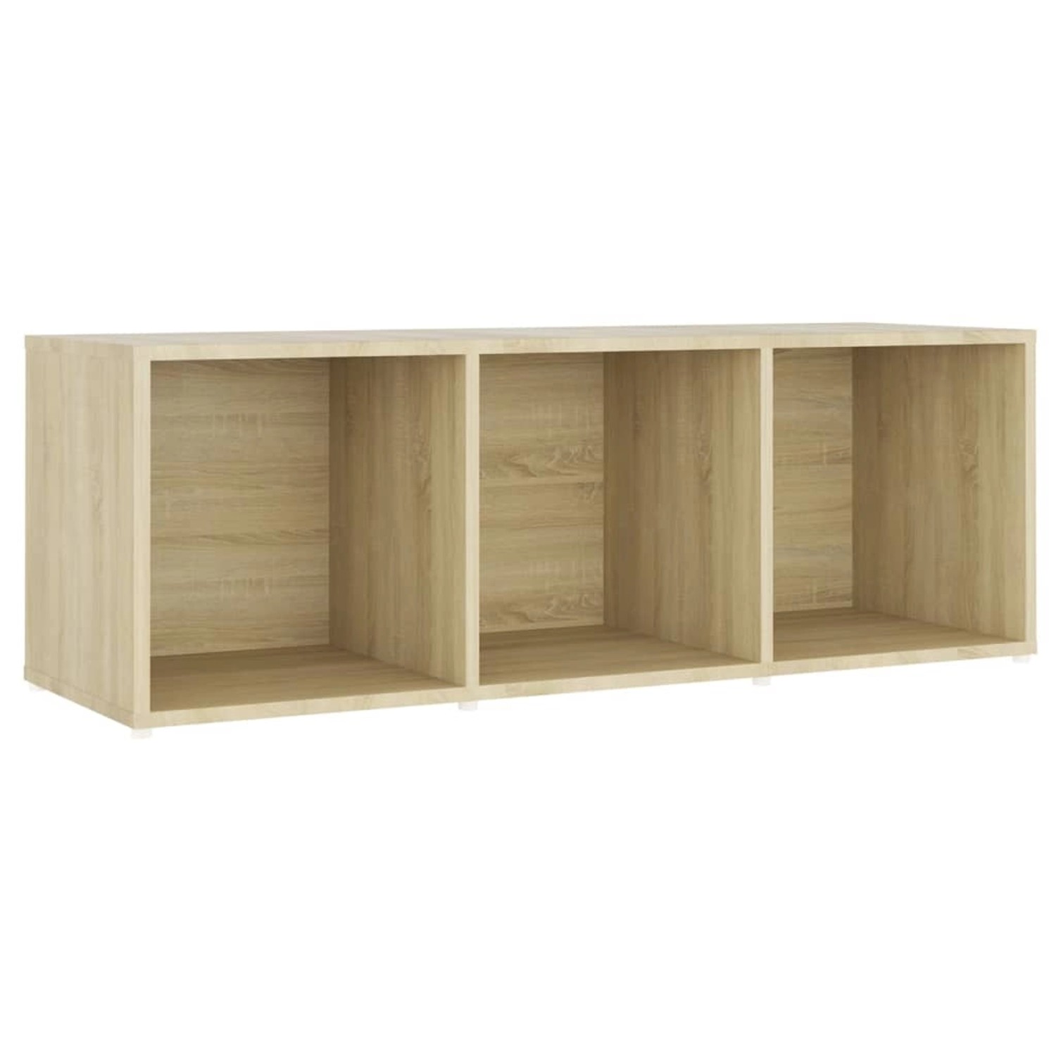 vidaXL TV-Schrank Sonoma-Eiche 107x35x37 cm Holzwerkstoff 805537