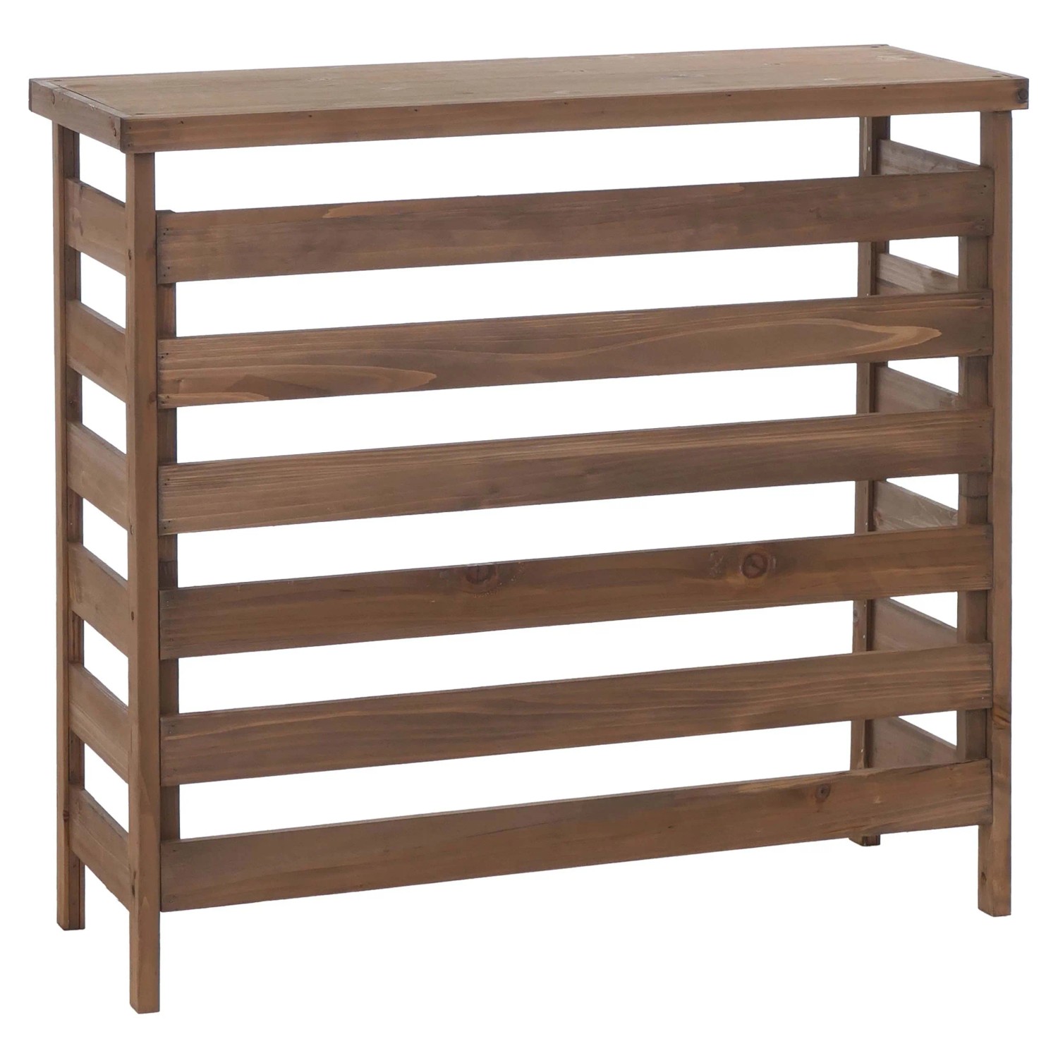 MCW Verkleidung Für Klimaanlage/Wärmetauscher Q15 Holz 78x84x32cm Dunkelbraun