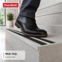 Floordirekt Treppenkantenprofil Aura Aluminium Anti-Rutsch-Profil Fluoreszierend 134 cm_4