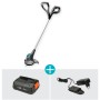 Gardena Akku-Trimmer SmallCut 23/18V P4A Set mit Akku und Ladegerät