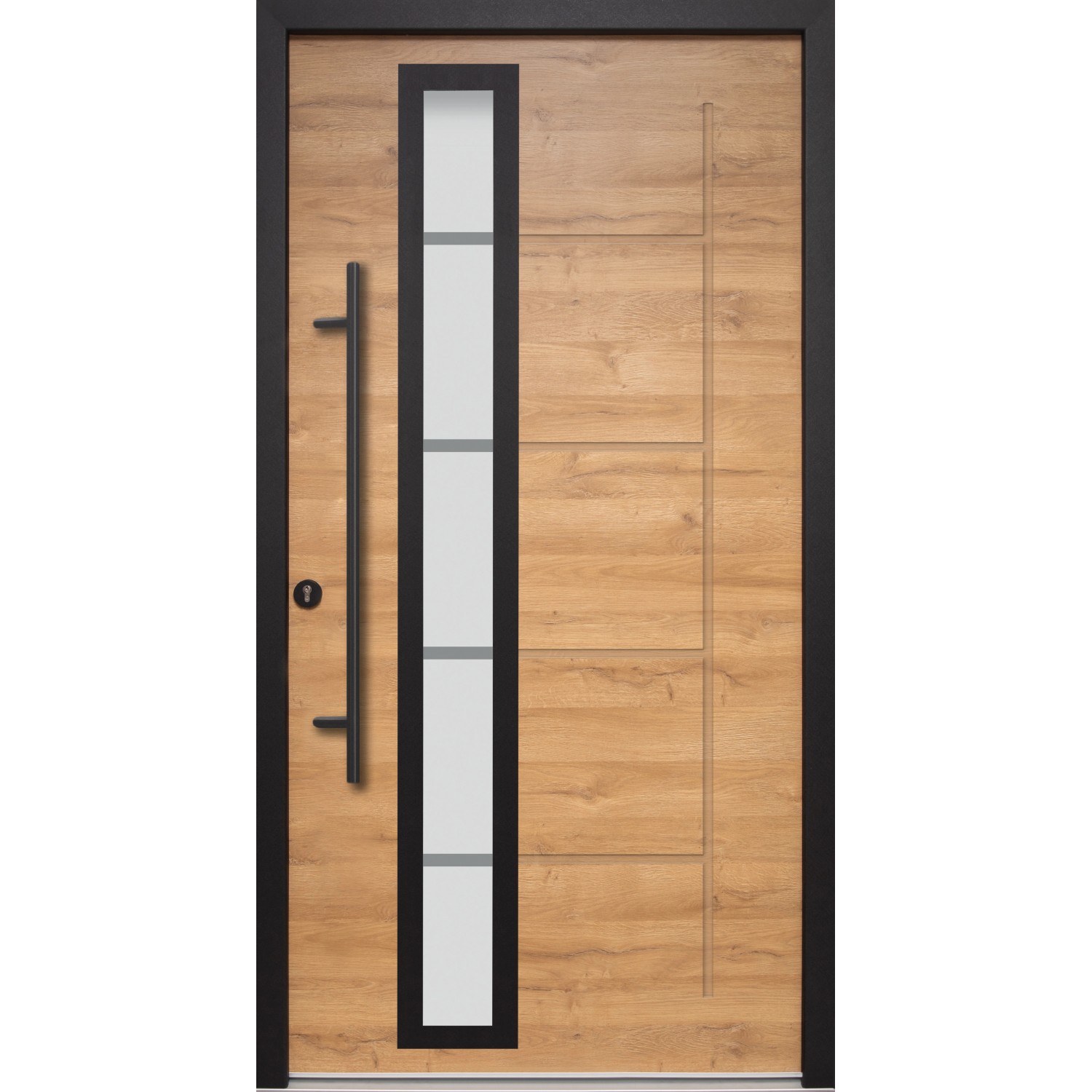 Splendoor Haustür ThermoSpace Paris Prime Woodeffect 100 cm x 210 cm Anschl günstig online kaufen