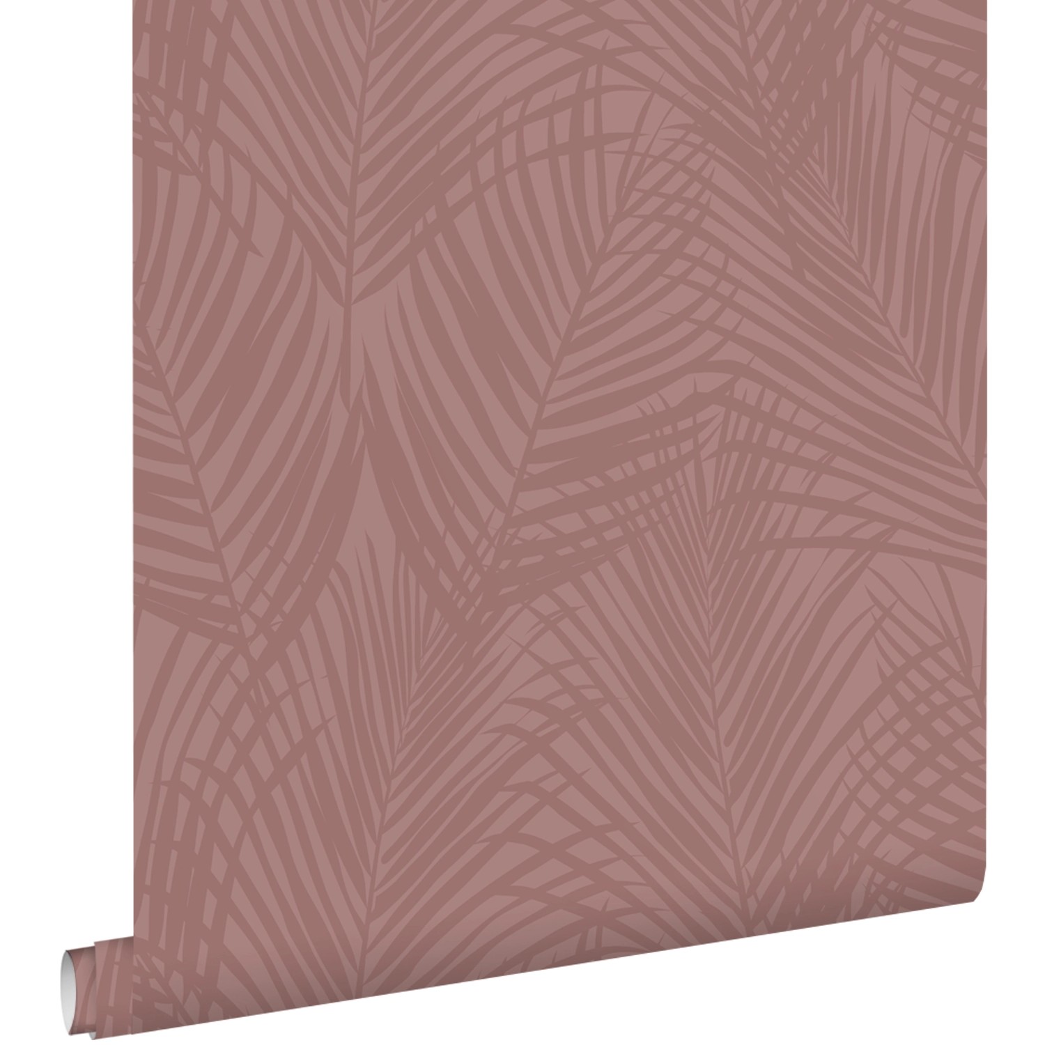 ESTAhome Tapete Palmblätter Altrosa 53 cm x 10.05 m günstig online kaufen