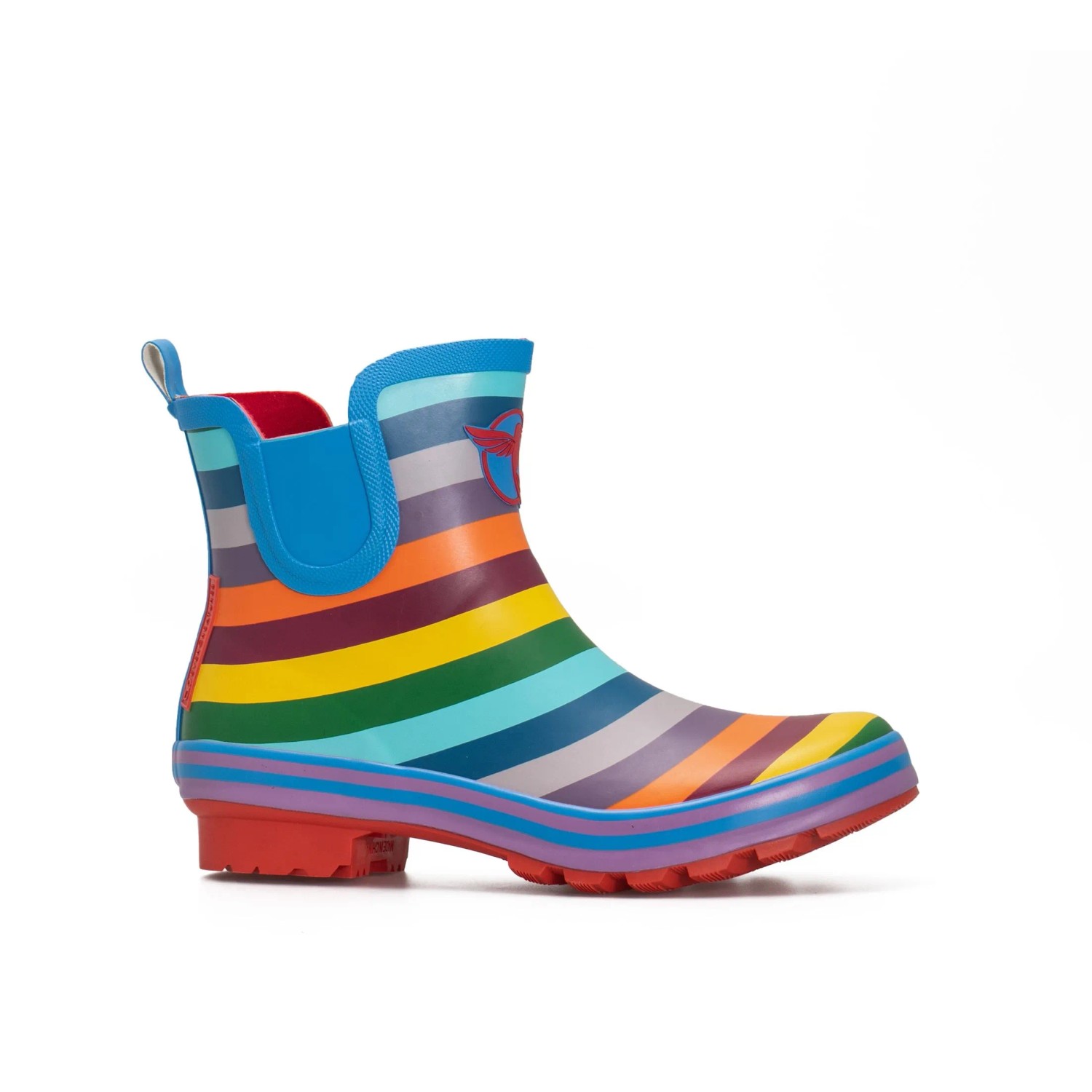 Rouchette Stiefelette Rainbow Größe 36 Bunt