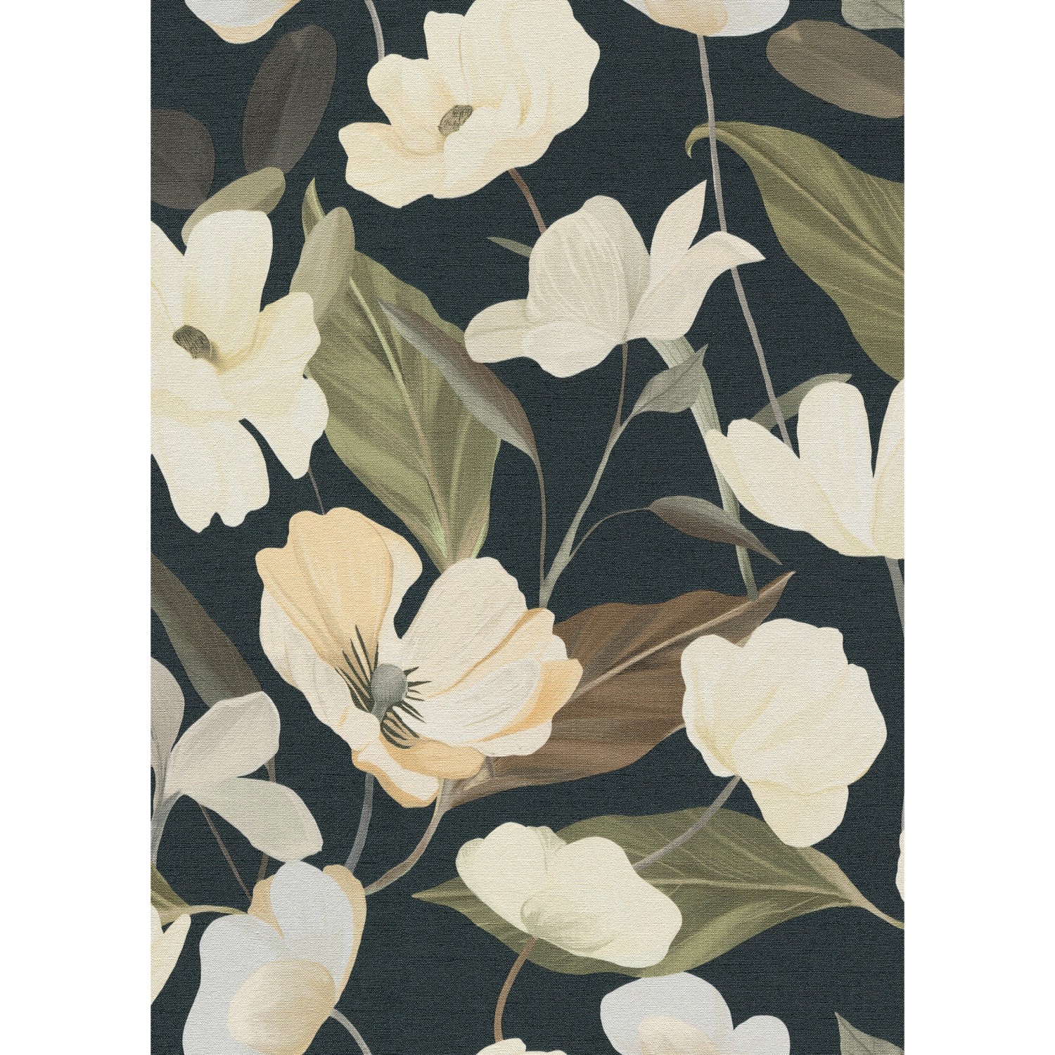 Erismann Vliestapete Secret Garden Fairy Blossom Schwarz FSC® günstig online kaufen