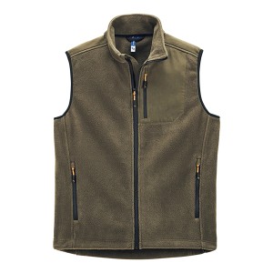 Olivgrüne Scheibler Fleeceweste Wellerbach Gr. M für Jagd und Arbeit.