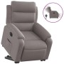 vidaXL Relaxsessel mit Aufstehhilfe Elektrisch Taupe Stoff 3205012_3