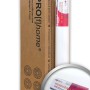 PROFHOME Renoviervlies 130g, 4 Rollen à 18,75m², glatte, weiße Vliestapete im Karton.
