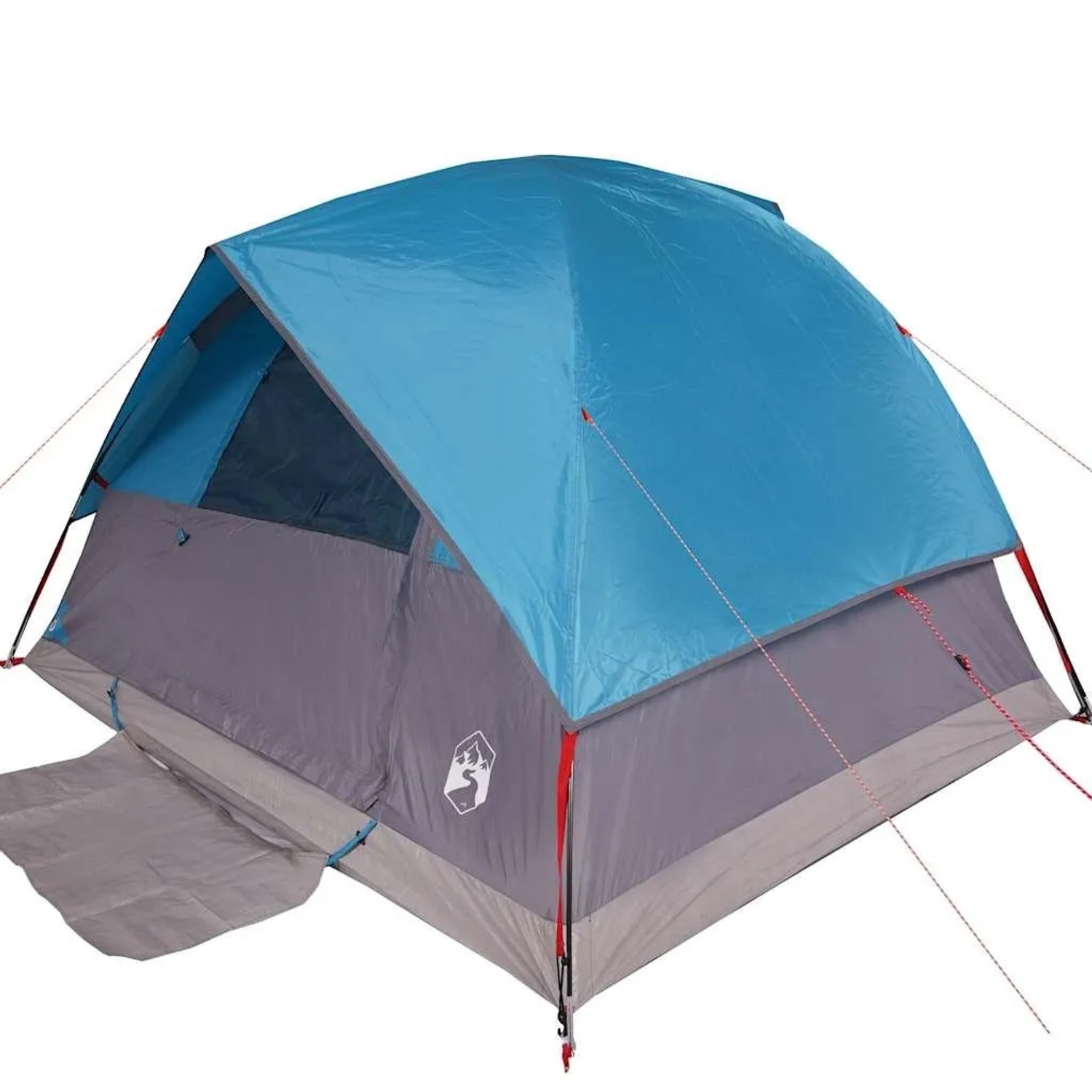 vidaXL Kuppel-Familienzelt 6 Personen Blau Wasserdicht 94704