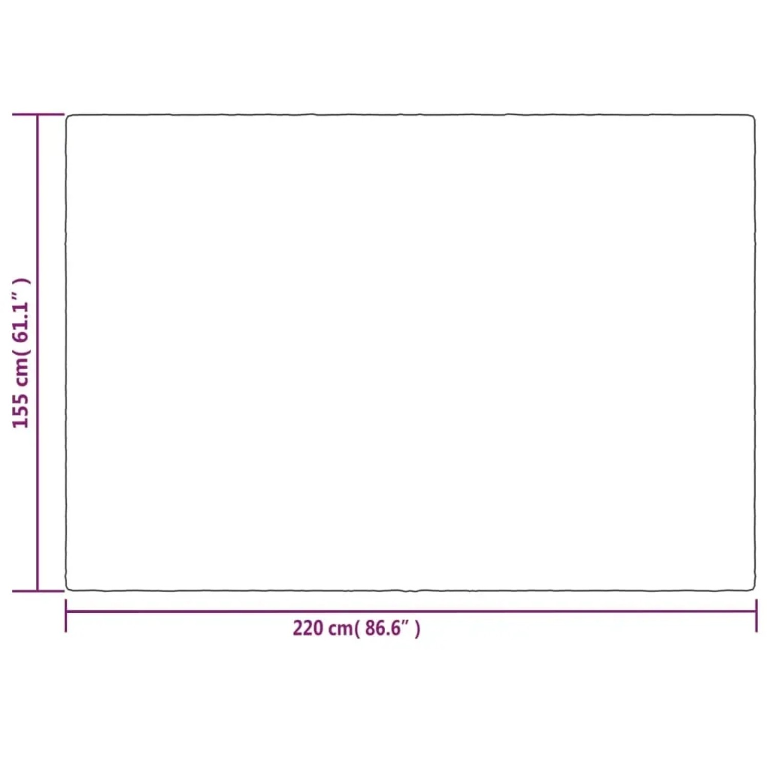 Graue vidaXL Gewichtsdecke mit Bezug, 155x220 cm, 11 kg. Ideal für besseren Schlaf.