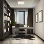 Ledvance Smart+ WiFi Panelleuchte Planon, rahmenlos, 45x45 cm, tunable white, montiert in modernem Büro.