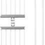 Wenko Teleskop-System Herkules Twin, verstellbares Ordnungssystem für Haushalt, pulverbeschichtet.