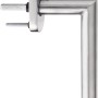 AnsaPro Fenstergriff Hudson aus Edelstahl, inklusive Befestigungsmaterial für die Fenstersicherung.