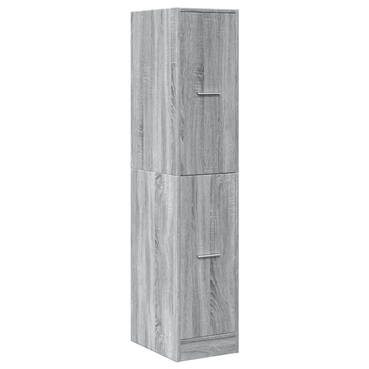 vidaXL Apothekerschrank Grau Sonoma 30x41x144,5 cm Holzwerkstoff 855174 günstig online kaufen