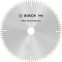 Bosch Kreissägeblatt Multi Material, 254 mm, 96 Zähne. Geeignet für Holz, Metall & Kunststoff.