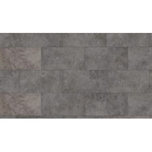 Classen Greenvinyl Handmuster Nimbus Dark, Vinylbodenmuster in dunklem Grau mit Steinoptik.