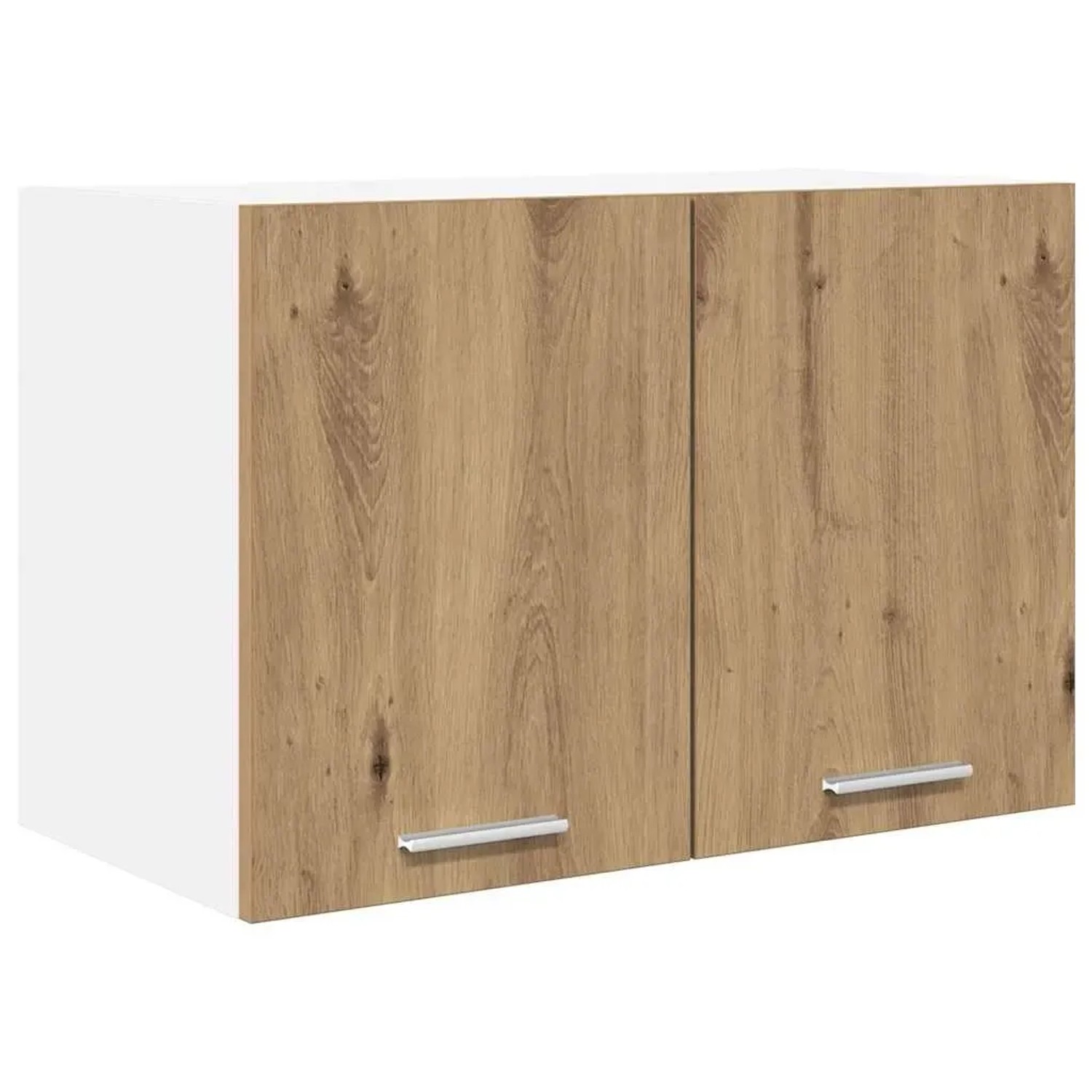 vidaXL Hängeschrank Riga Artisan-Eiche und Weiß 60 x 31 x 40 cm 884176