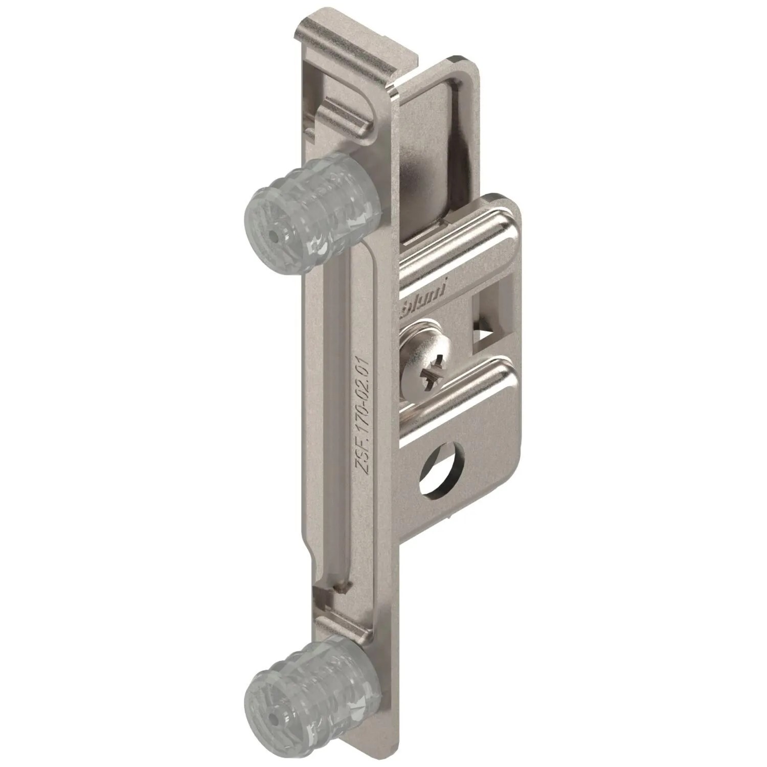 Blum Frontbefestigung Metabox Zarge M K H Pressversion Rechts Stahl Vernickelt