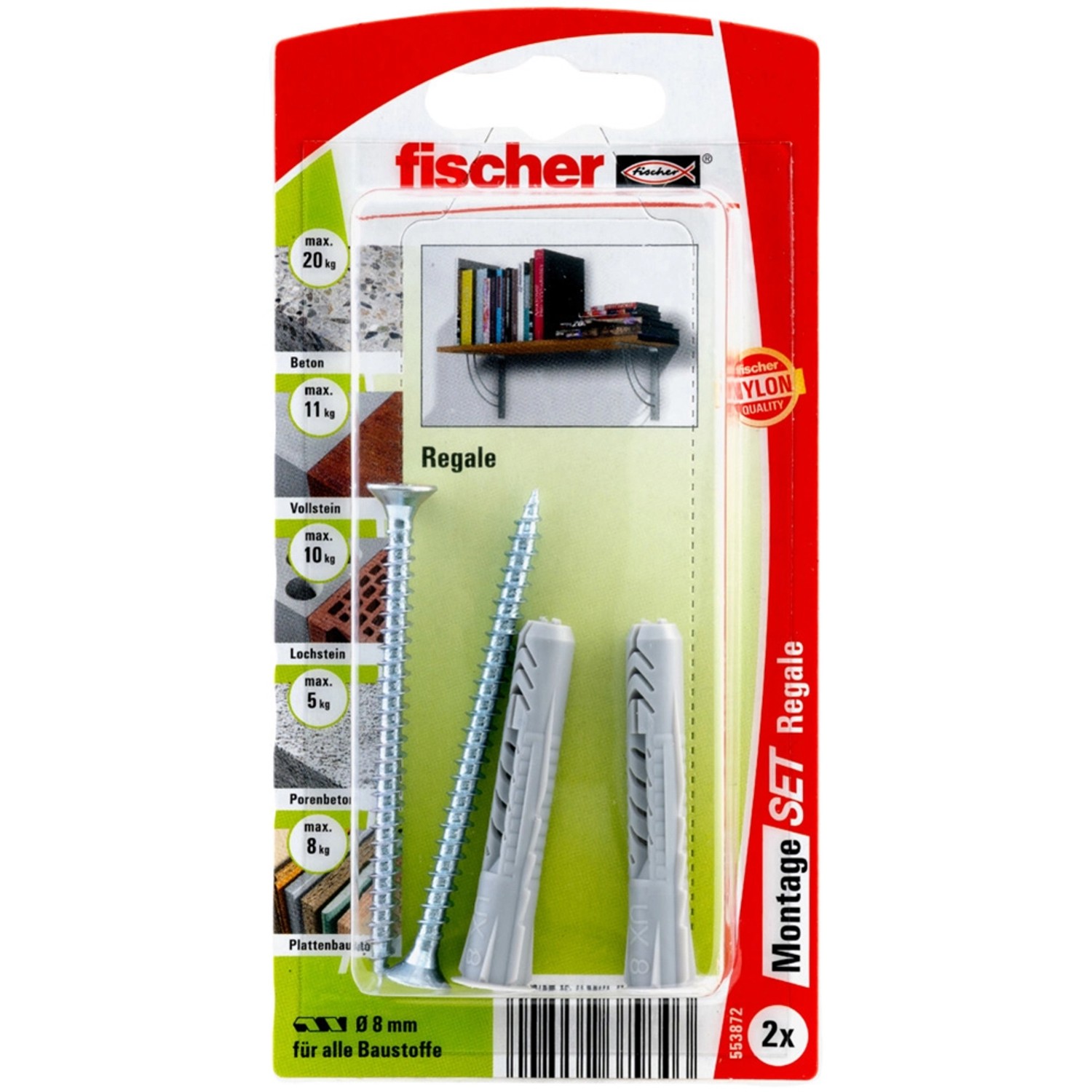 Fischer Montage-Set Regale K