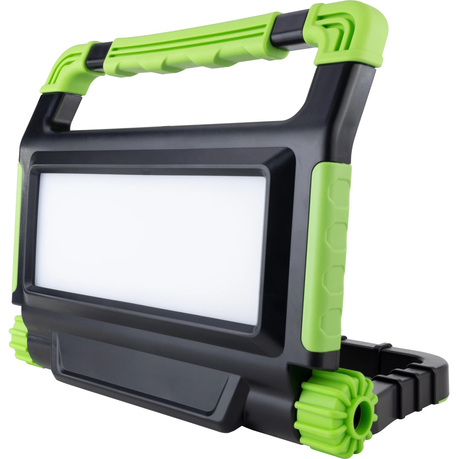 REV BRIGHT LED Arbeitsleuchte 50W – 4700lm, IP54, Mit Ständer (anthrazit-silber)