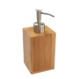 Bagnoxx Seifenspender aus Bambus, 200ml, mit Edelstahl-Pumpspender.