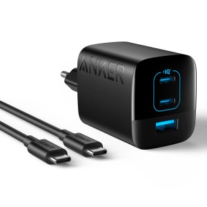 Schwarzes Anker 336 Ladegerät (67W) mit USB-C Kabel für Computer & Multimedia Zubehör.
