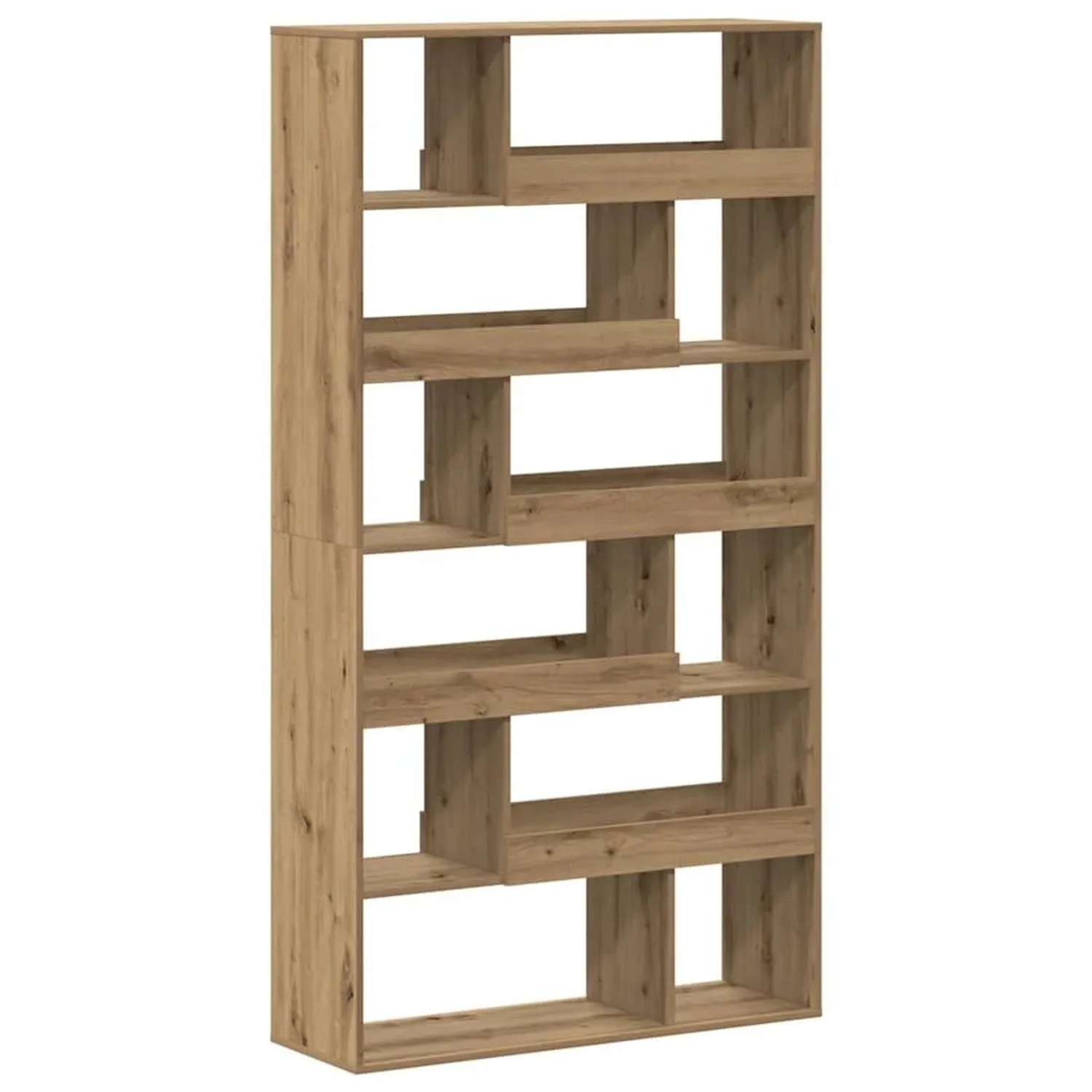 vidaXL Bücherregal Artisan-Eiche 100x33x187,5 cm Holzwerkstoff 3309356