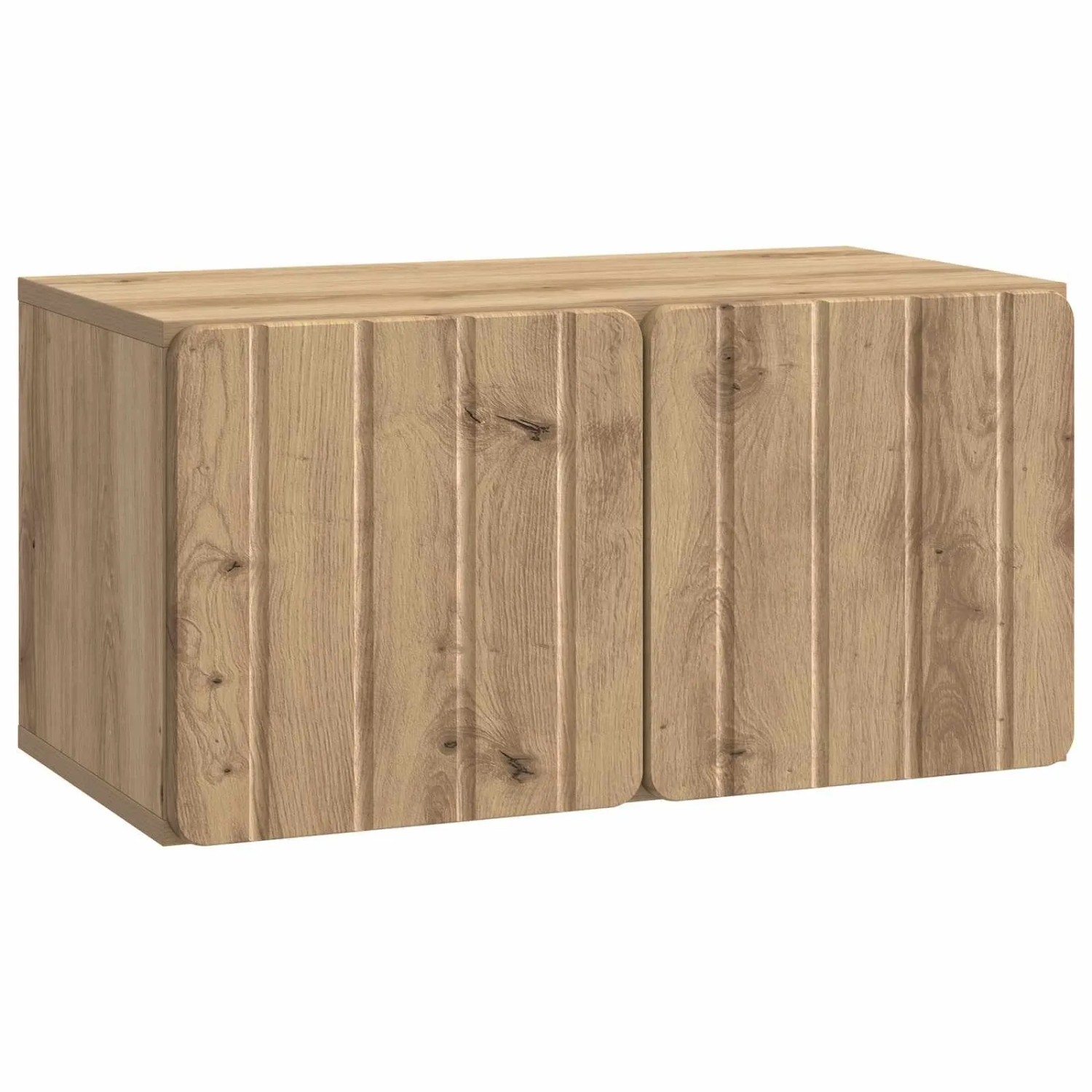 vidaXL Wandmontierter TV-Schrank Artisan-Eiche 59,5 x 31 x 30 cm 898374