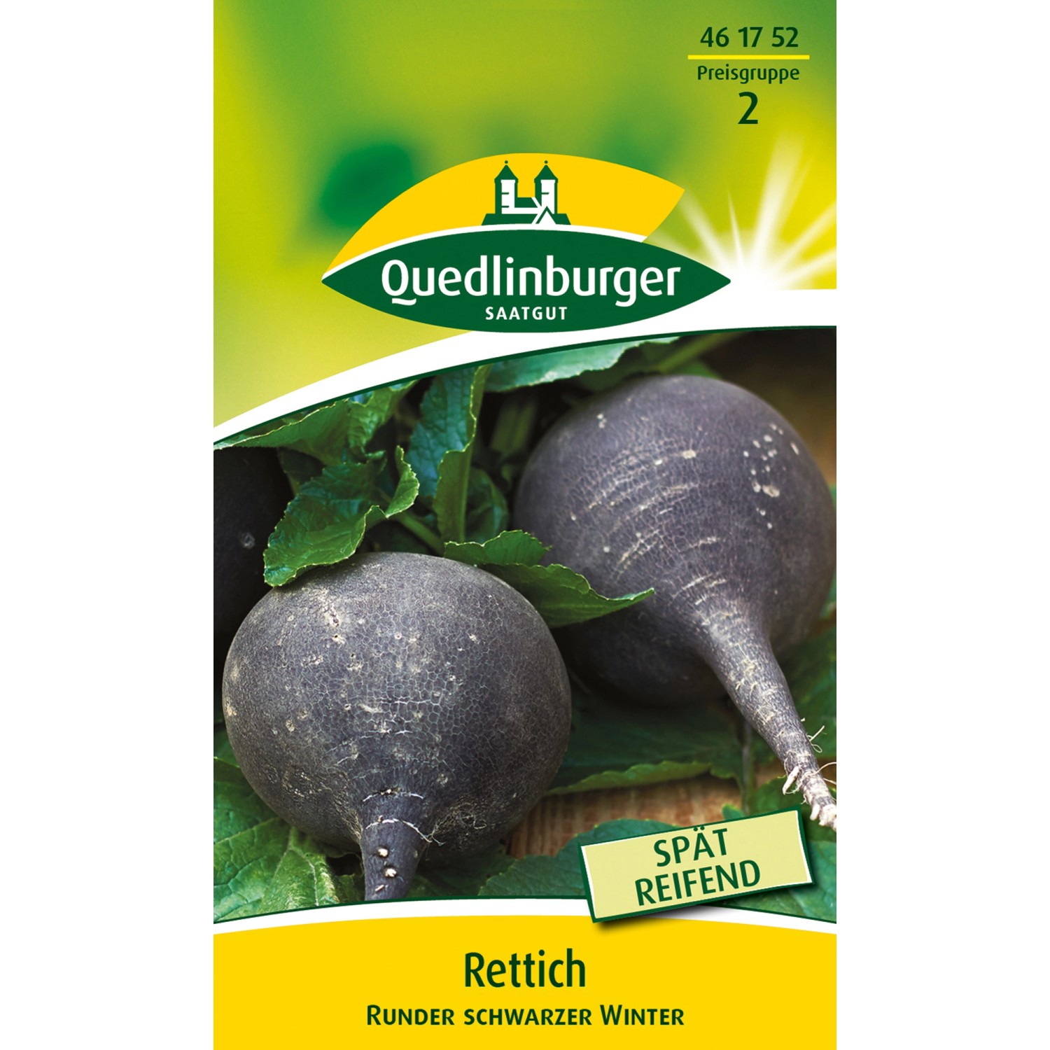 Quedlinburger Rettich ''Runder schwarzer Winter'' günstig online kaufen