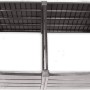 KHW Hochbeet Demeter XL, anthrazitfarbenes Kunststoff-Hochbeet, 61x158x82 cm.