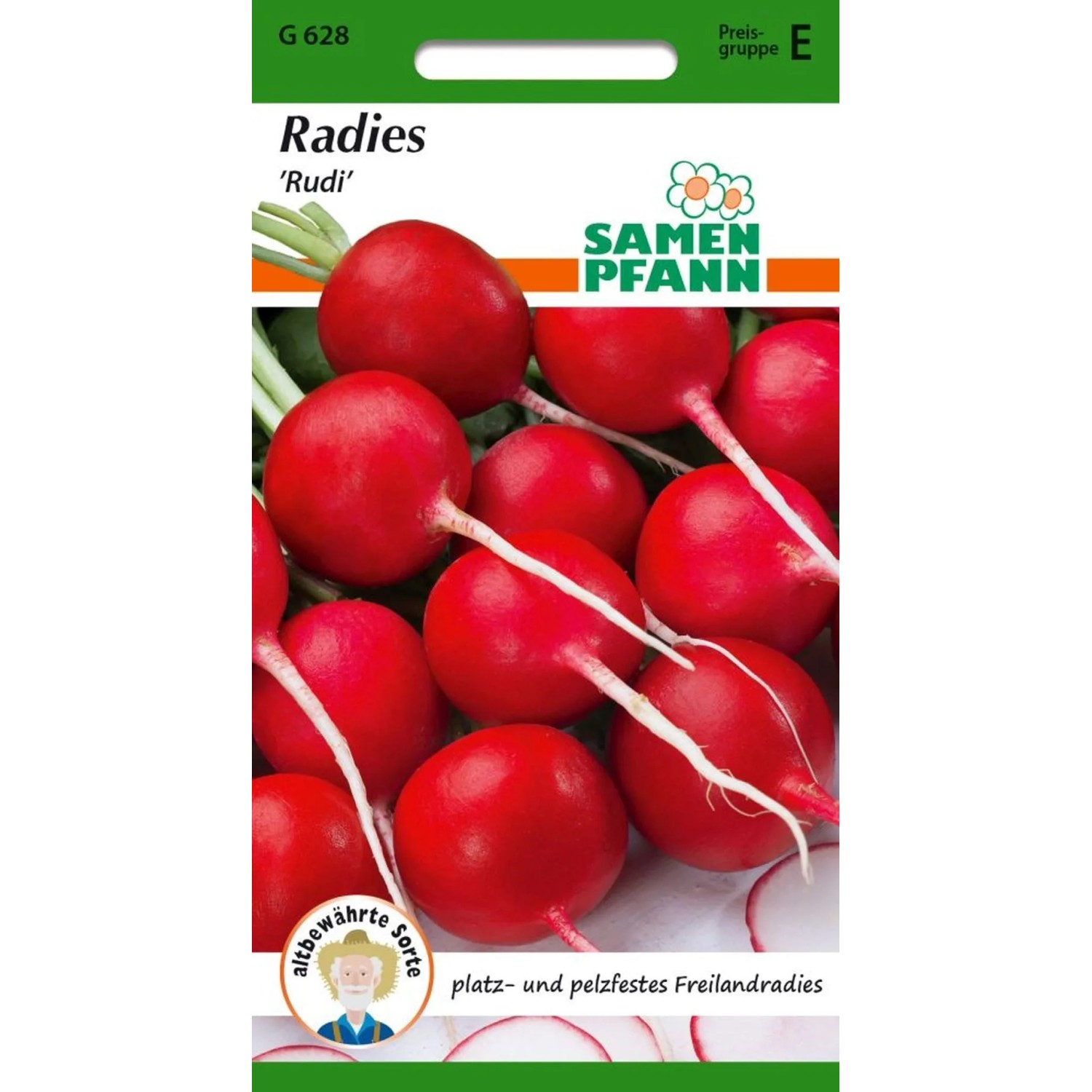 SAMEN PFANN Radies Rudi