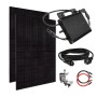 MyVoltaics Balkonkraftwerk Premium Transparent: 2 Solarmodule, Wechselrichter, Kabel und Zubehör.