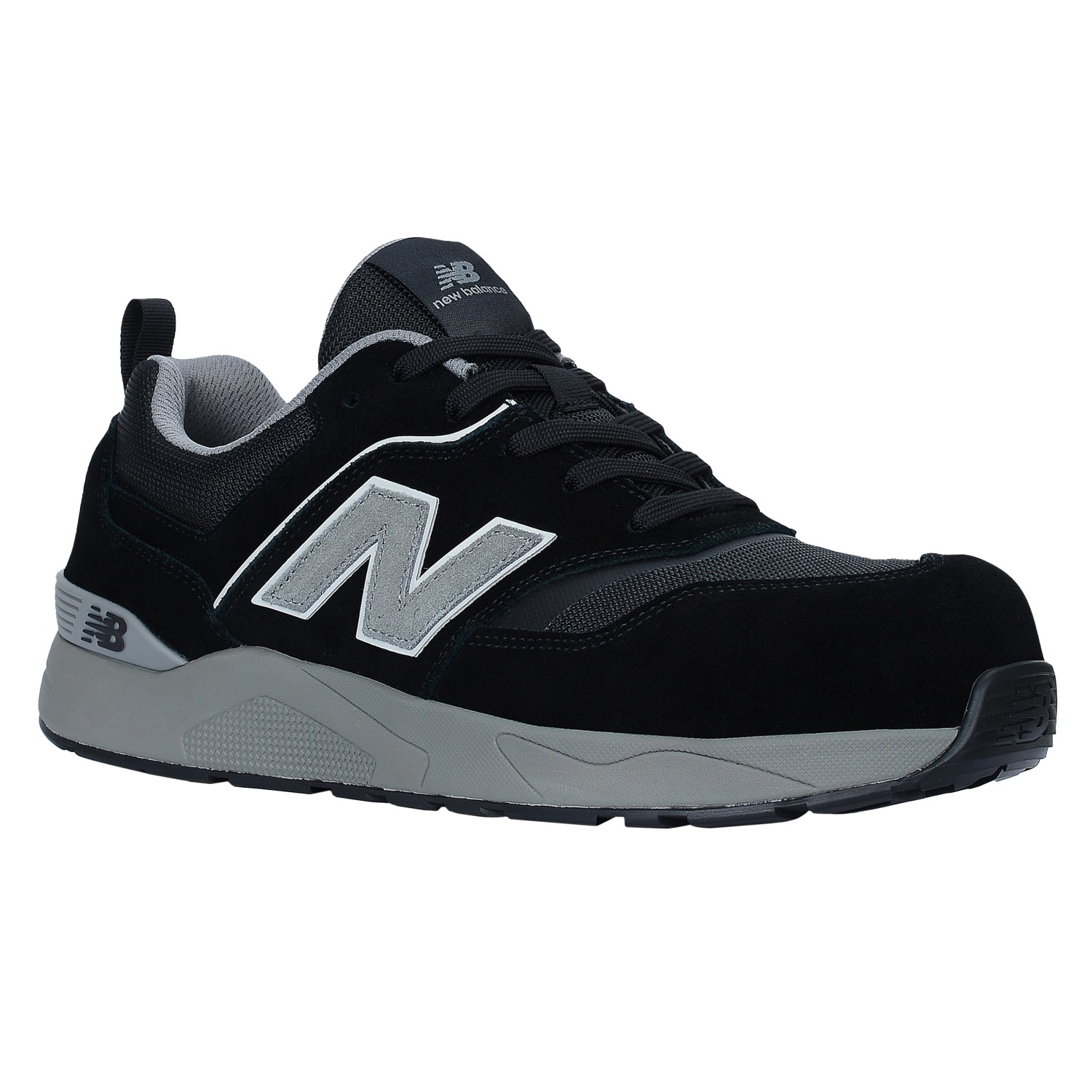 New Balance Elite Lite S1 Sicherheitsschuh in Schwarz-Grau.