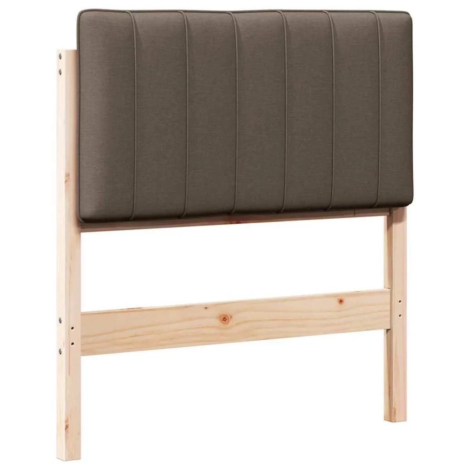 vidaXL Gepolstertes Kopfteil mit Kopfteil Braun und Taupe 75 cm 880211