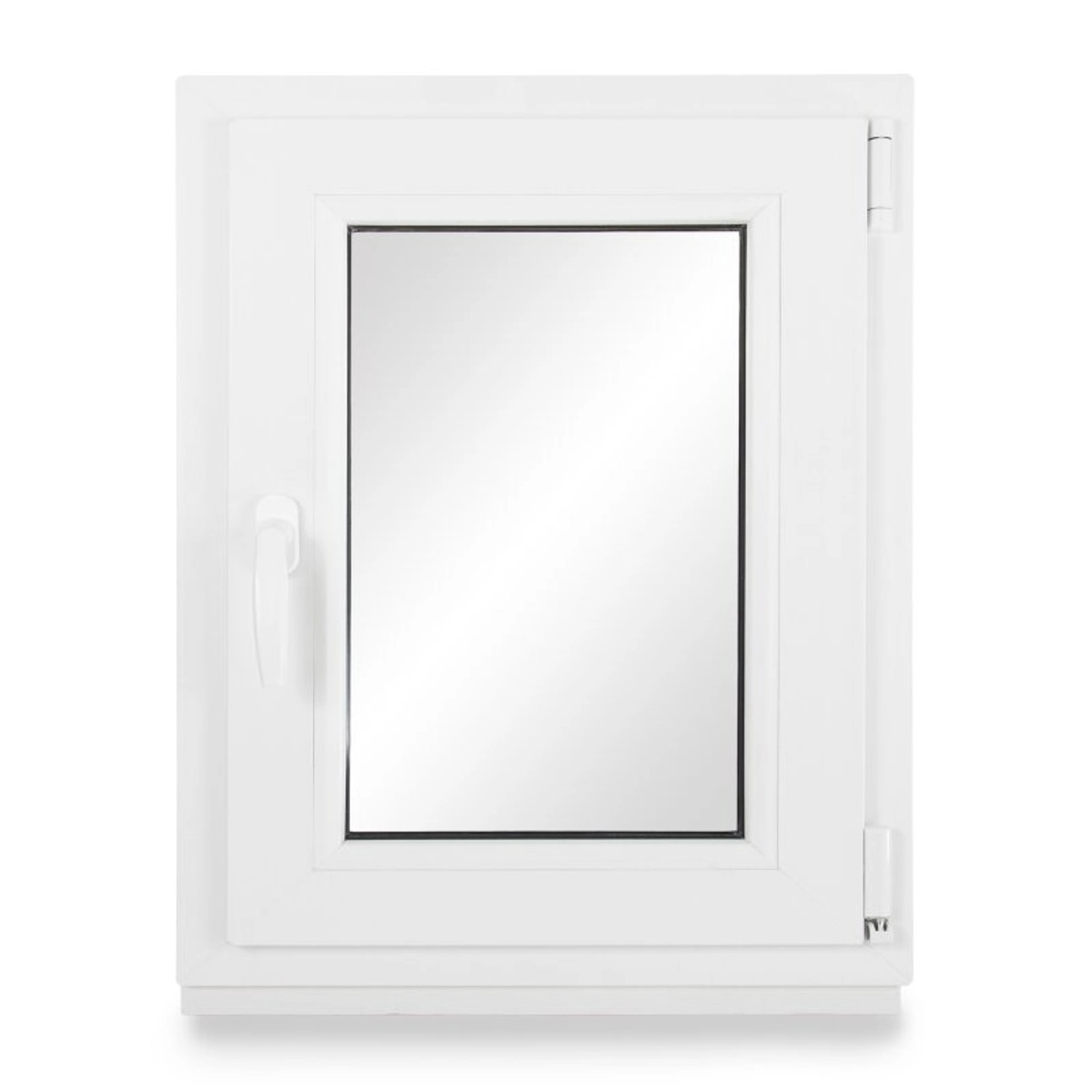 Neruli Kellerfenster Kunststoff Weiß Dreh-Kipp 80x100 cm BxH DIN Rechts 2 - günstig online kaufen