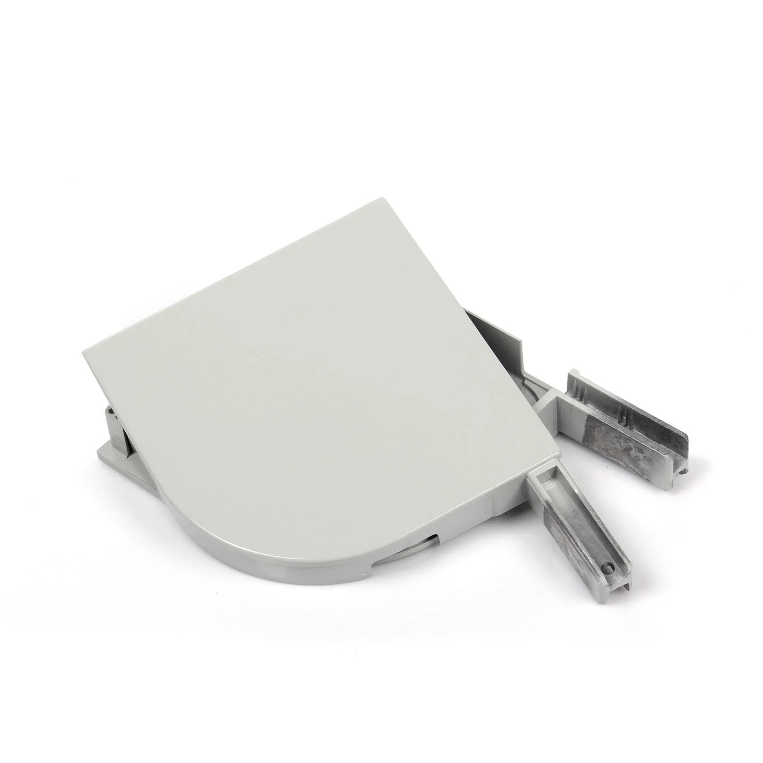 Avosdim Alu Blendkappen Viertelrund 150mm Grau Ral 7038