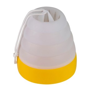 Windhager Fliegen- und Wespenfalle, 400ml, gelb/weiß, mit Aufhängung.