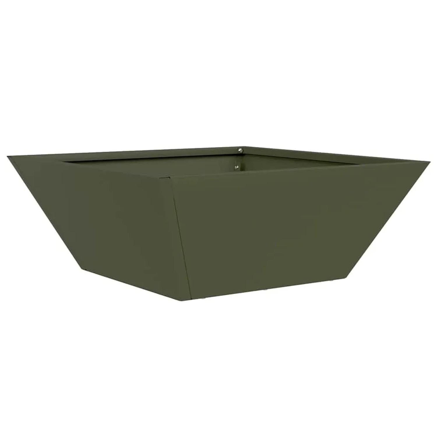 vidaXL Garten-Pflanzgefäß Olive Grün 40 x 40 x 15 cm 873816 günstig online kaufen