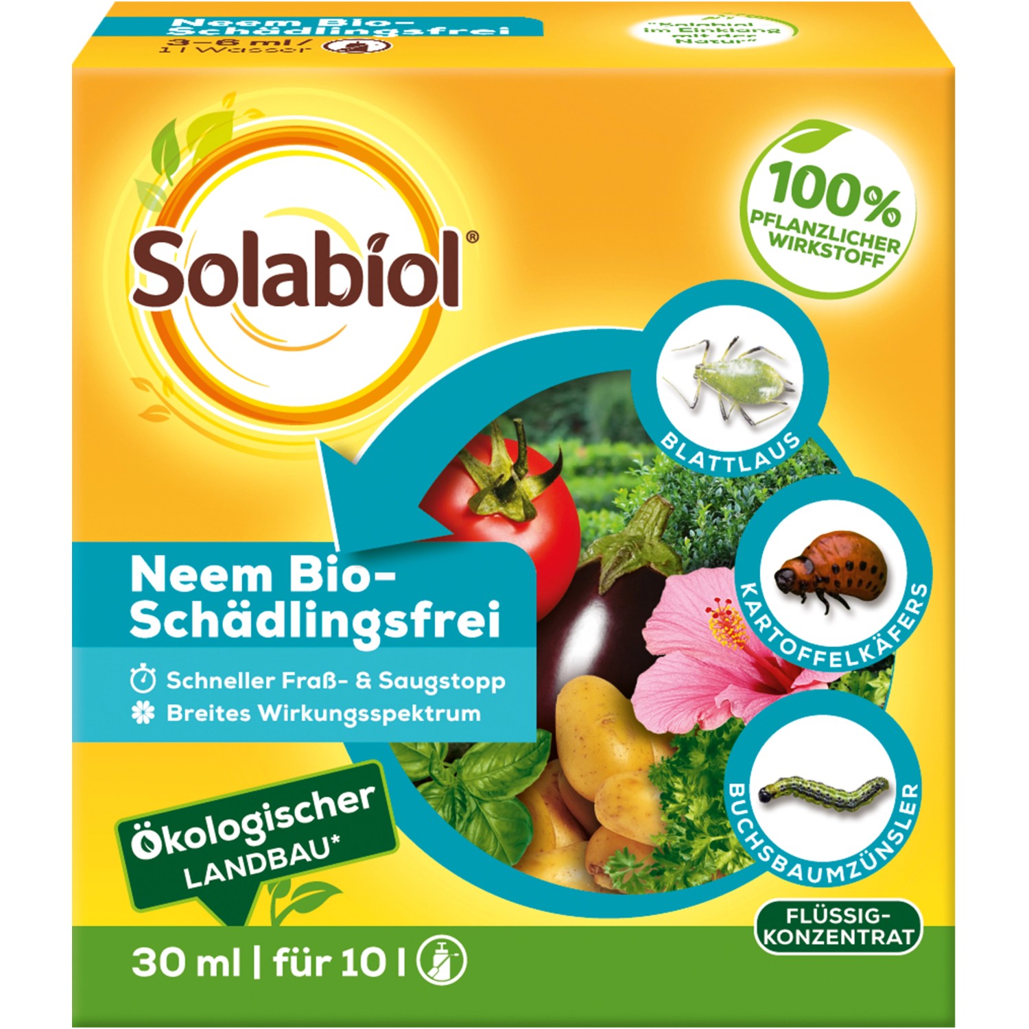 Solabiol Neem Bio-Schädlingsfrei 30 ml