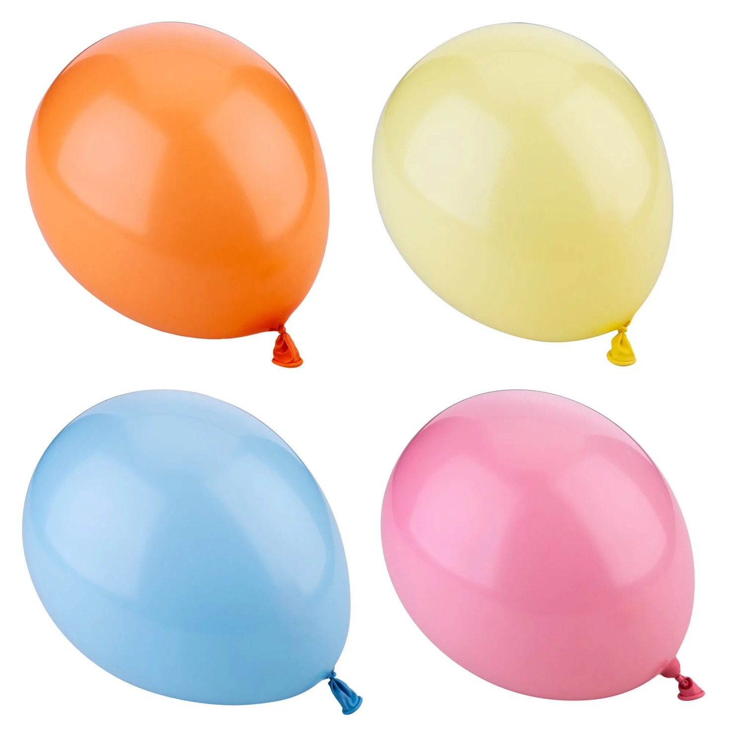20er-Pack Latexballons In Blau, Rot, Gelb – Ca. 30,5 Cm Groß, Für Helium Oder Luft, Ideal Für Geburtstag & Feiern